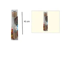 GENERICO - Pinchos Para Barbacoa Parilla Asado Acero BBQ 41Cm