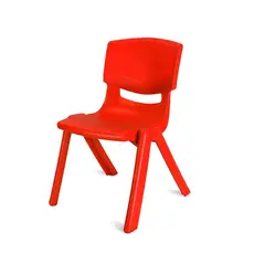 GENERICO - Silla De Plástico Infantil Rojo