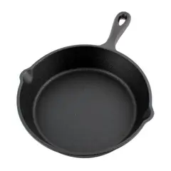 LUGANO - Sartén Fierro Fundido 20cm Negro
