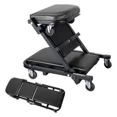 MUNDO MAGIA - Camilla Para Mecánicos De 36 Pulgadas 150 kg 6 Ruedas