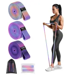 KOKILA - Bandas Elasticas Power Bands Resistencia Fitnics Set 3 Latex