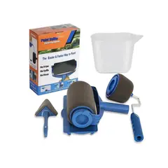 MOVI - SET DE RODILLOS PINTURA FACIL ANTIDERRAME PORTATIL Y RECARGABLE