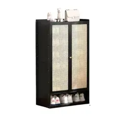 GENERICO - Zapatero Organizador Ratan Bambo 60x94x32