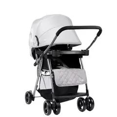 BBQOOL - Coche Cuna Nitara Gris