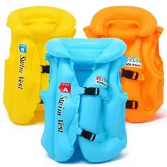 GENERICO - Chaleco Seguridad Inflable Flotador Niños Salvavidas