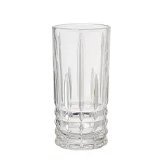 FTA - Set 6 Vasos Alto 36cl Vintage Vidrio Transparente