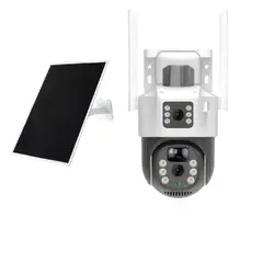 GENERICO - Camara Ip Solar Seguridad Wifi Exterior Hd 1080p Nocturnapt