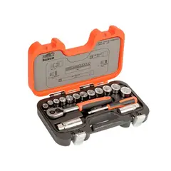 BAHCO - JUEGO DE DADOS DE 3/8 34 PZAS S330