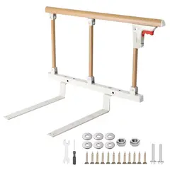 DEKANO - Baranda De Cama Seguridad Plegable Cuidado Adulto Mayor 68cm