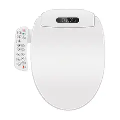 GENERICO - Tapa de Inodoro Inteligente BLU102 S con Bidet Panel Control Lateral