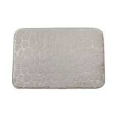 GENERICO - Alfombra De Baño 45 X 70 cm Diseños Gris