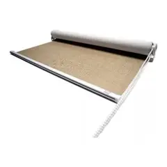 TODODESCUENTO - Cortina Roller Blackout Textura 240x240cm - Café