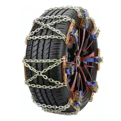 MUNDO MAGIA - X6 Cadena Para La Nieve Antideslizante Auto Universal