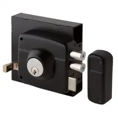 ODIS - CERRADURA SOBREPONER 323 NEGRA CCAJA SOLDAR