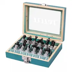 TOTAL TOOLS - SET FRESAS 8MM TOTAL 12 PZAS TACSR1121
