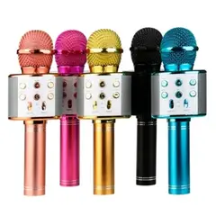 GENERICO - Micrófono Parlante Karaoke 5 en 1 inalámbrico