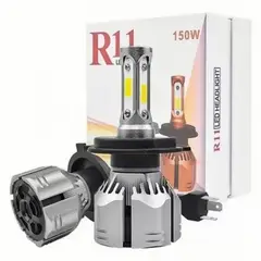 GENERICO - Kit R11 Turbo Led H1 H3 H4 H7 H11 H13 9005 9006 880 12000lm…
