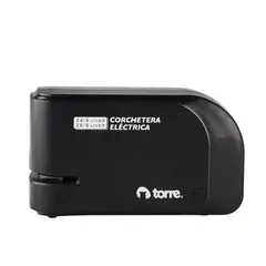 TORRE - CORCHETERA ELECTRICA NEGRA 20 HOJAS