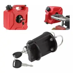 MUNDO MAGIA - Bidón De Bencina Portátil Moto Plastico Con Llave Fijacion