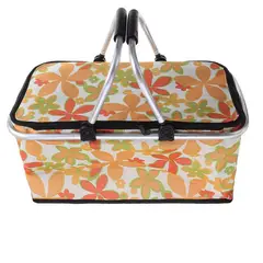 AUCKLAND OUTDOOR - Bolso Termico Plegable Astromelias Cooler Canasta Picnic