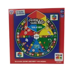 TOYNG - Juego de Mesa Trivia Quien Sabe Mas -