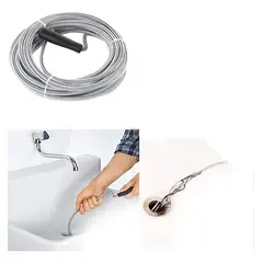 GENERICO - Sonda Destapador Cañerias 5 Metros Ducha Wc Lavamanos