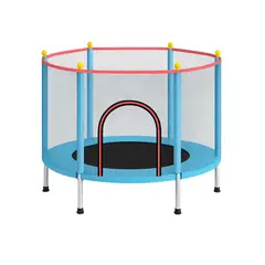 BABYLUNA - Cama Elástica Mini Trampolín Para Niños Celeste