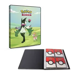 ULTRA PRO - UP PORTAFOLIO DE 4 BOLSILLOS CARTAS POKEMON - MORNING MEADOW