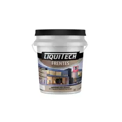 GENERICO - Impermeabilizante para frentes y muros Liquitech 4 Lts./ Rojo Colonial