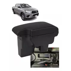 MUNDO MAGIA - Consola Apoyabrazos Toyota Hilux 2016-2024