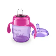 AVENT - Vaso con Boquilla blanda 6m+niña 200ml LibreBPA Scf55103