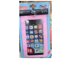 ANGELES DEL HOGAR - FUNFA PROCTECTORA PARA TELEFONO RESISTENTE AL AGUA ROSA