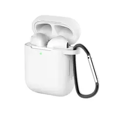 GENERICO - Funda Silicona Para Airpods 1 2 / Blanco