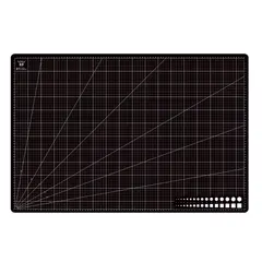 RD - Base Corte Tabla Salvacorte Tapete A1 60x90cm Negra