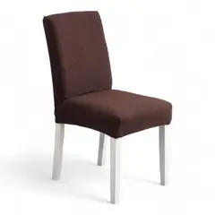 GENERICO - Fundas de silla texturizda 6 unidades estilo cuadrille