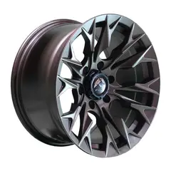 GENERICO - Set 4 Llantas 17x9 6X139 Et0 FLAME6 MBRNZ
