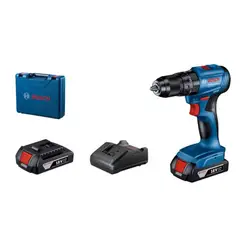 BOSCH - TALADRO PERCUTOR GSB 185 LI 18V+1 BAT 20+CARG +MALET