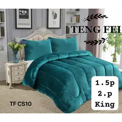 GENERICO - Cobertor Cubrecama de Invierno Plush con Chiporro 2 plazas