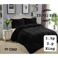GENERICO - Cobertor Cubrecama de Invierno Plush con Chiporro 2 plazas