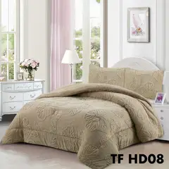 GENERICO - Cobertor Cubrecama de Invierno Plush con Chiporro 2 plazas Mariposa