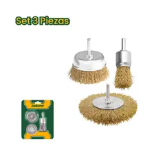 JADEVER - Pack Set de Gratas 1 y 2 Pulgadas 3 Piezas