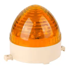 GENERICO - Baliza Destellante LED Amarilla 220V