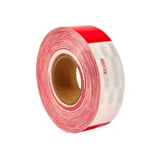 BLACKSMITH - Cinta Reflectante Rojo - Blanco 45,7 Mts