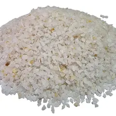 GENERICO - Cuarzo Blanco Tamaño Granulado, Jardín Deco Formato 10 kg