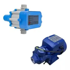 MUNDO MAGIA - Bomba Agua Centrifuga 1.0 Hp + Controlador 1.5 Hp