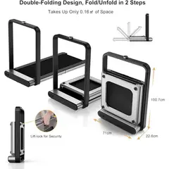 KINGSMITH - WalkingPad X21 Trotadora plegable doble NFC LED