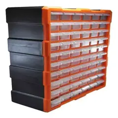 MUNDO MAGIA - Gabinete Caja Organizador Plástico 60 Compartimientos