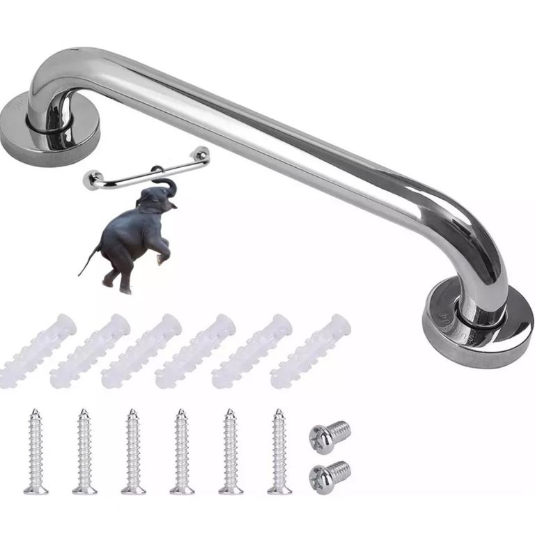 Barra Seguridad Recta Ducha Baño 60 Cm X 3,2 Cm Inoxidable