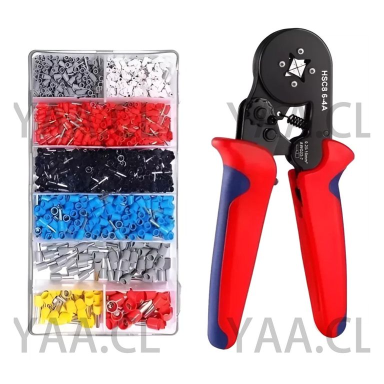 Alicate Prensa Terminal Conjunto Kit De 1200pcs Yaa®