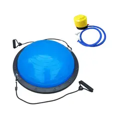 GENERICO - Balón Bosu 60cm - Incluye Manillas Inflador